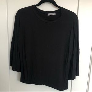 3/4 length Bell sleeve blouse